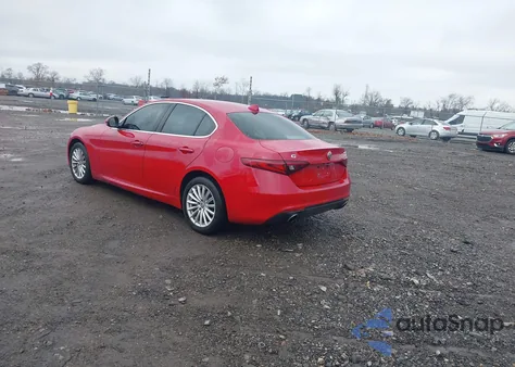 2021 Alfa Romeo Giulia Awd from USA, damaged, VIN ZARFANAN9M7646378